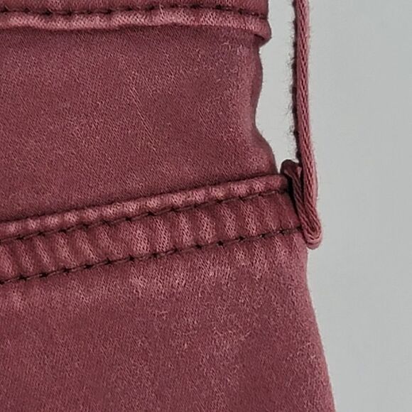 Ag adriano goldschmied brick red pants abbey ankle - Picture 6 of 14